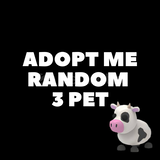 Adopt Me 3 Rastgele Pet ♦ANINDA TESLİMAT♦