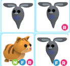 adopt me-3ghost 1gınger cat