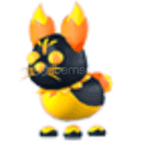 Adopt Me 3x Burning Bunny