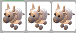 Adopt Me 3x Metal Ox