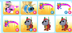 adopt me- 8 adet fr r legandary paket