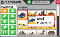 Adopt Me | Axel Spor Araba