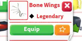 Adopt me bone wings