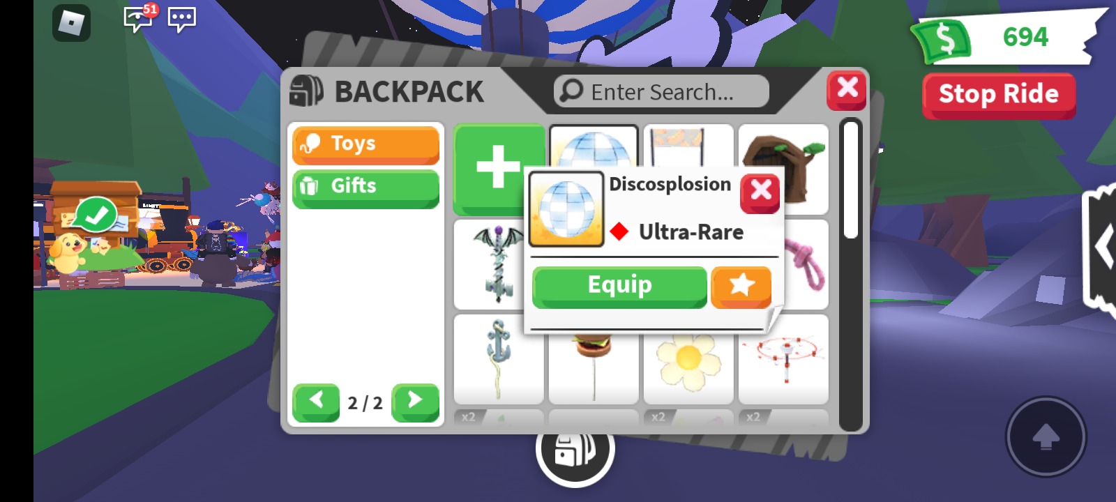 Adopt me Discoball en ucuzu İtemsatış