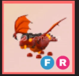 ⭐⭐{Adopt me} F R Lava Dragon (Hızlı)⭐⭐