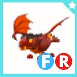 ADOPT ME FLY RİDE LAVA DRAGON