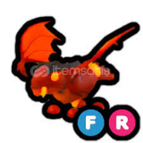 ADOPT ME FLY RİDE LAVA DRAGON