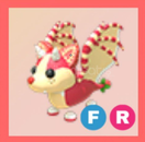  Adopt me fly ride Strawberry Bat Dragon