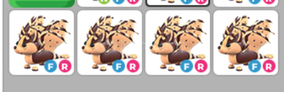 Adopt Me FR Chocolate Chip Bat Dragon
