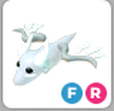 Adopt Me FR Halloween White Ghost Dragon