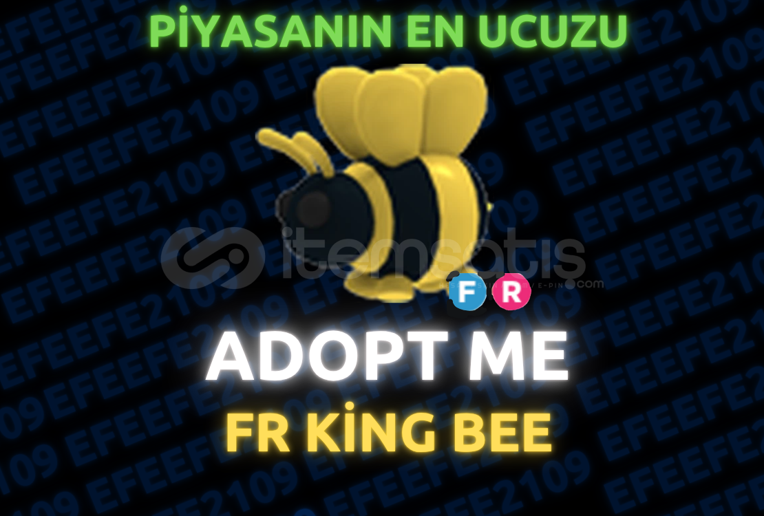 ⭐ADOPT ME FR KİNG BEE⭐EN UCUZ ⭐ADOPT ME FR KİNG BEE⭐EN UCUZ