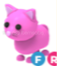 adopt me -fr pink cat