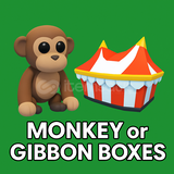 Adopt me giblon box and monkey