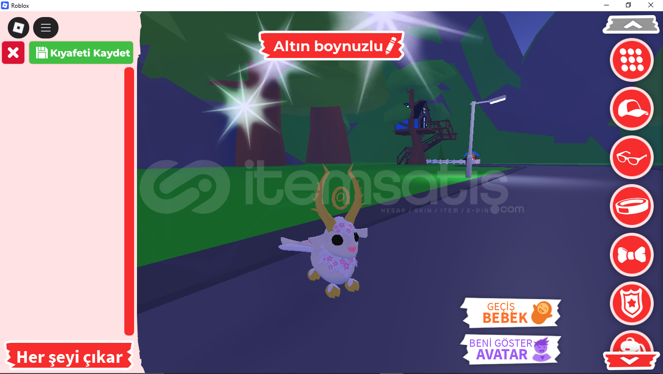 *ADOPT ME* goldhorn(legandary) pet *ADOPT ME* goldhorn(legandary) pet