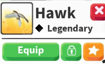 Adopt me Hawk