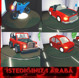 Adopt Me İstediğiniz 1 Araba