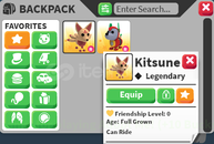 Adopt Me | Kitsune R