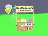 Adopt Me Lemonade Stand