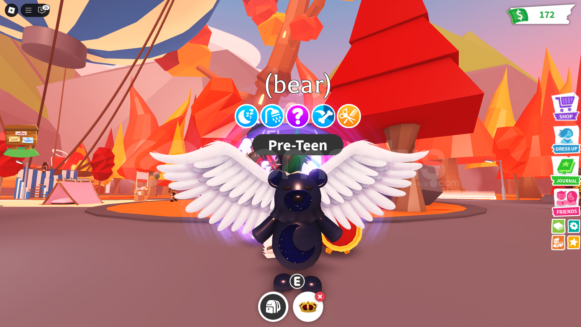 Adopt Me Lunar Bear Pet Adopt Me Lunar Bear Pet