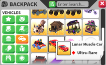 Adopt Me | Lunar Muscle Car