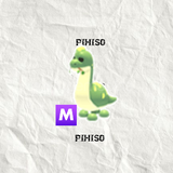 Adopt Me Mega Neon Brachiosaurus