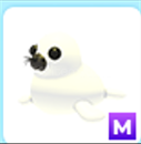 Adopt me Mega neon harp seal peti