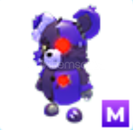 Adopt Me Mega Neon Patchy Bear