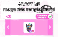 !!!! ADOPT ME MR TEMPLE FRIEND !!!!
