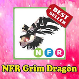 ADOPT ME NEON FLY RİDE GRİM DRAGON