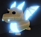 ADOPT ME NEON GOLDEN DRAGON