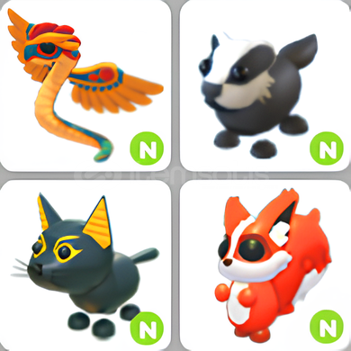 ⭐ Adopt Me / Neon Pet Pack - 1 ⭐ ⭐ Adopt Me / Neon Pet Pack - 1 ⭐