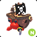 ⭐ Adopt Me / Neon Pirate Hermit Crab ⭐ ⭐ Adopt Me / Neon Pirate Hermit Crab ⭐