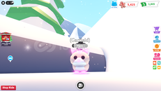 Adopt Me Neon Ride Ginger Cat