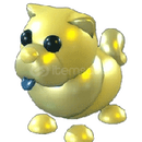 Adopt Me Neon Ride Golden Chow Chow