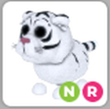 Adopt Me Neon Ride Lunar White Tiger