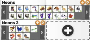 Adopt Me Neon Set  Adopt Me Neon Set