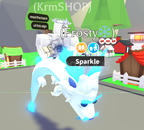 Adopt Me | NFR Frost Furry ❄️