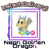 Adopt Me NFR Golden Dragon