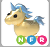 Adopt Me NFR Golden Unicorn