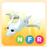 Adopt Me NFR Halloween White Ghost Dragon