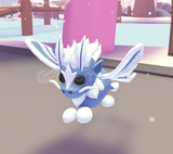 Adopt Me NFR İce Moth Dragon 