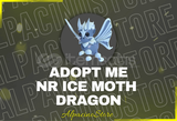 Adopt Me NFR Ice Moth Dragon