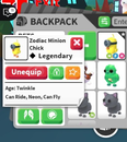 Adopt Me NFR Minion Chick EN UCUZ! Adopt Me NFR Minion Chick EN UCUZ!