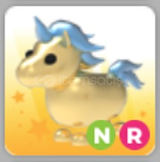 Adopt Me NR Golden Unicorn
