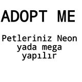 Adopt Me Petleriniz Neon Mega Yapılır 