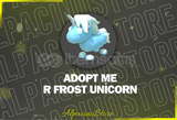 Adopt Me R Frost Unicorn