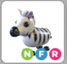 Adopt Me NFR Zebra