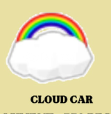 Adopt me Cloud Car ( ucuz )