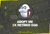 Adopt Me 2X Retired Egg