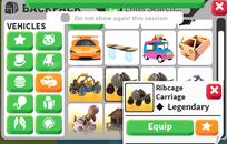 Adopt Me | Ribcage Carriage